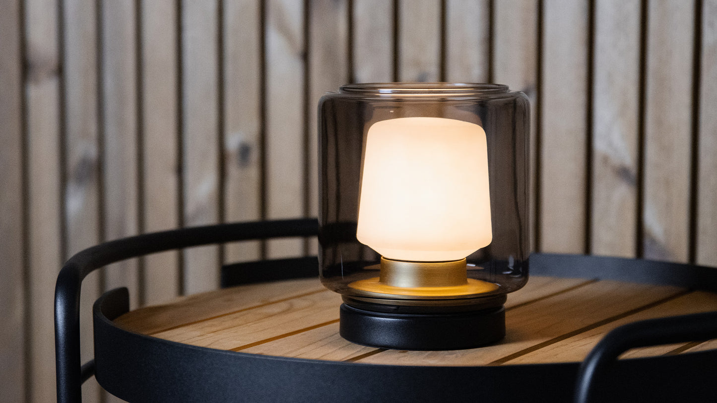 Ambience - Lamp Intelligent & New York base - Indoor/Outdoor lamp met glas lantaarn