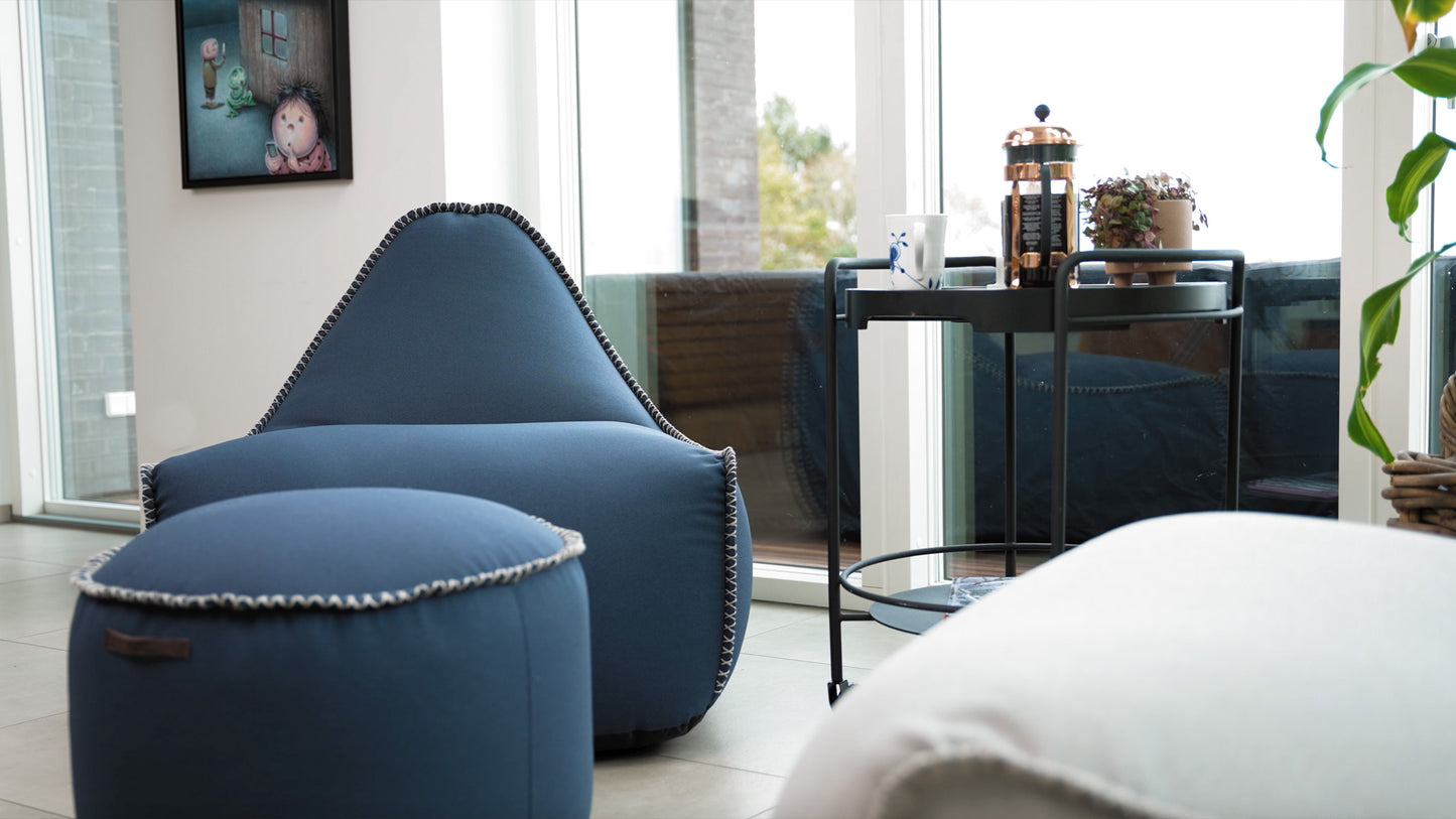 Cura Lounge Chair - Exclusieve zitzak voor gebruik binnenshuis
