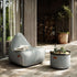 Cobana Lounge Chair - Sand Melange (Linen stitches)