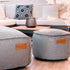 Cobana Pouf - Light Grey