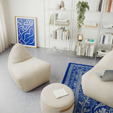sackit Pouf Indoor in Corduroy Beige gestyled in een interieur