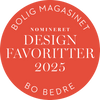 Bo Bedre - Designfavoritter 2025 Nominering Bo Bedre - Designfavoritter 2025 Nominering