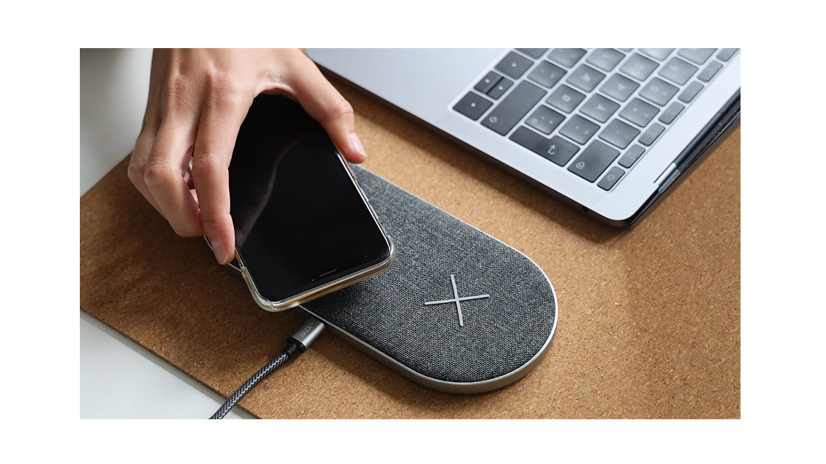 CHARGEit Dual Dock - Draadloze dubbele oplader