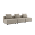 Cobana Lounge Sofa Winter Cover - 3 modules - Sand