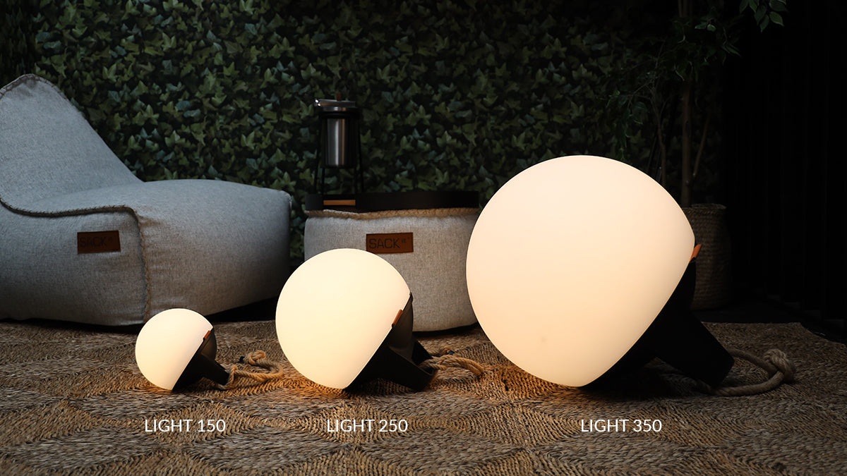 Light 350 - Lamp op batterijen - voor zowel binnen als buiten - Ø50 cm