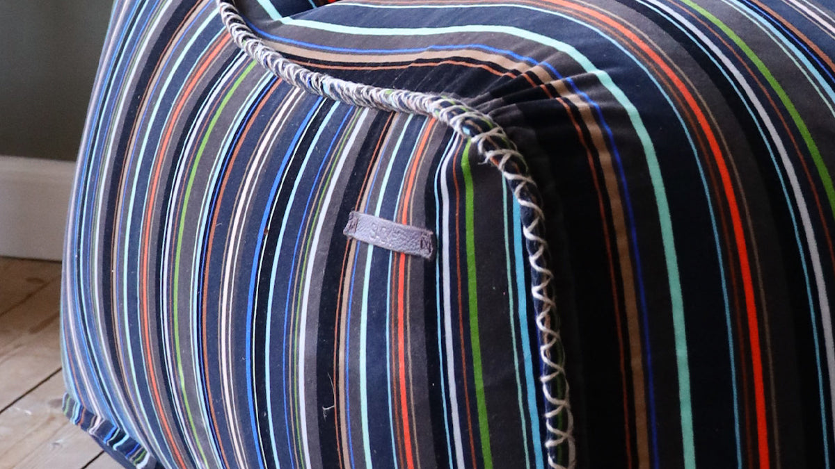 Lounge Chair & Pouf Paul Smith - Limited Edition - Exclusief ontworpen Limited Edition Lounge Chair