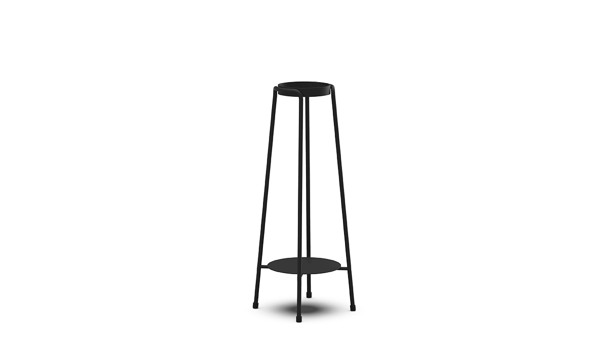 Patio Accessory Stand Ø14 + Wine Cooler - Standaard en lamp + Geïsoleerde wijnkoeler
