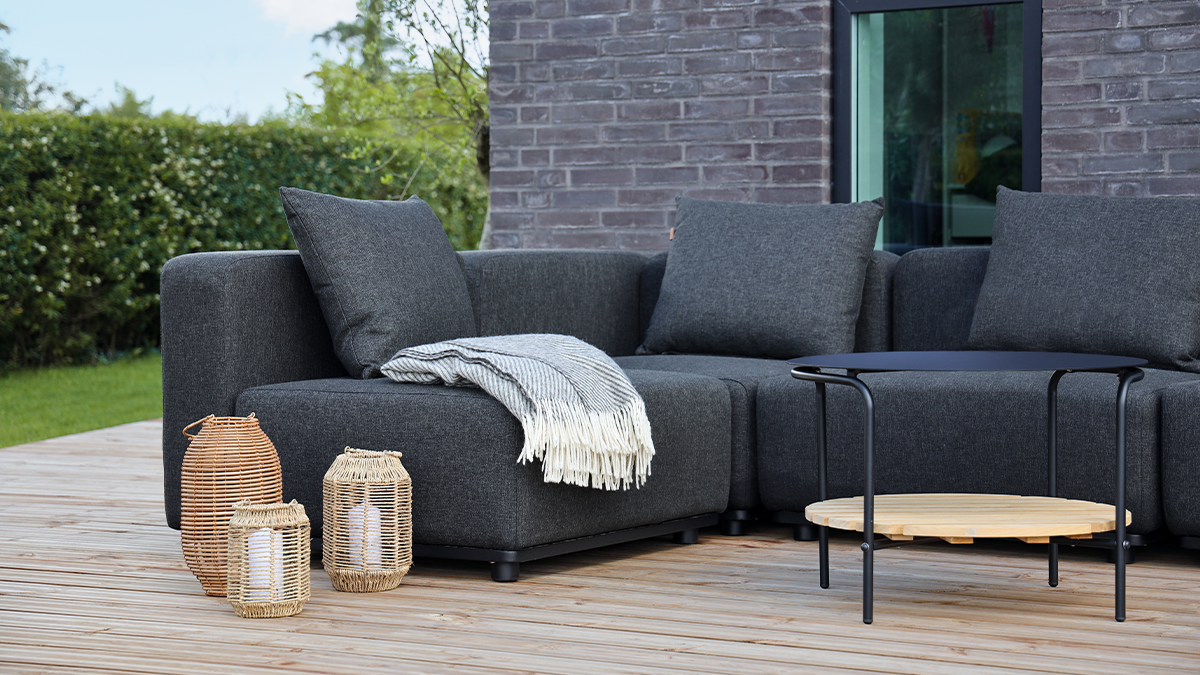 Patio Sofa Table - Ø70 - Aluminium Sofa Tafel voor buiten
