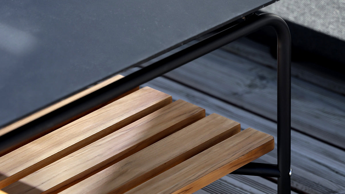 Patio Sofa Table - 113x70 - Aluminium Sofa Tafel voor buiten