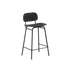 Frame Bar Stool - Wood w/backrest
