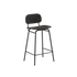 Frame Bar Stool - Wood w/backrest