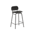Frame Bar Stool - Leather w/ backrest
