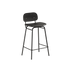 Frame Bar Stool - Leather w/ backrest