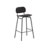 Frame Bar Stool - Wood w/backrest