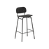 Frame Bar Stool - Wood w/backrest