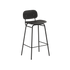 Frame Bar Stool - Leather w/ backrest