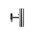sackit Expo Wall wandlamp in glanzend chroom met cilindervormig armatuur en ronde wandbevestiging voor sfeervolle en gerichte binnenverlichting