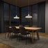 Dawn Pendant Ø40 hanglamp in wit van sackit in een gezellige woonomgeving