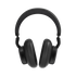 Zwarte Touch 400 over ear hoofdtelefoon van sackit met brede hoofdband en gewatteerde oorkussens voor comfortabel luisteren met actieve ruisonderdrukking