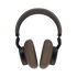 sackit Touch 400 over ear hoofdtelefoon in bruin en zwart met gevoerde hoofdband en zachte oorkussens vrijstaand afgebeeld