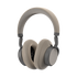 sackit Touch 400 over ear hoofdtelefoon in beige met zachte oorkussens en gewatteerde hoofdband vrijstaand afgebeeld