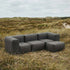 Soft Sofa Outdoor - 3 seater w/pouf