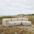 Soft Sofa Outdoor - 3 seater w/pouf