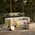 Soft Sofa Outdoor - 3 seater w/pouf