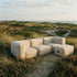 Soft Sofa Outdoor - 3 seater w/pouf