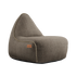Bruine Cobana loungestoel van sackit met hoge rugleuning en zachte zitting voor comfortabel loungen binnen en buiten