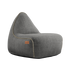 Grijze Cobana lounge zitzak van sackit voor binnen en buiten met weerbestendige bekleding en comfortabele vorm voor ontspannen zitten