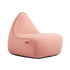 Roze Cobana lounge zitzak van sackit voor binnen en buiten met stevige pasvorm en decoratieve randen geschikt voor ontspannen loungen