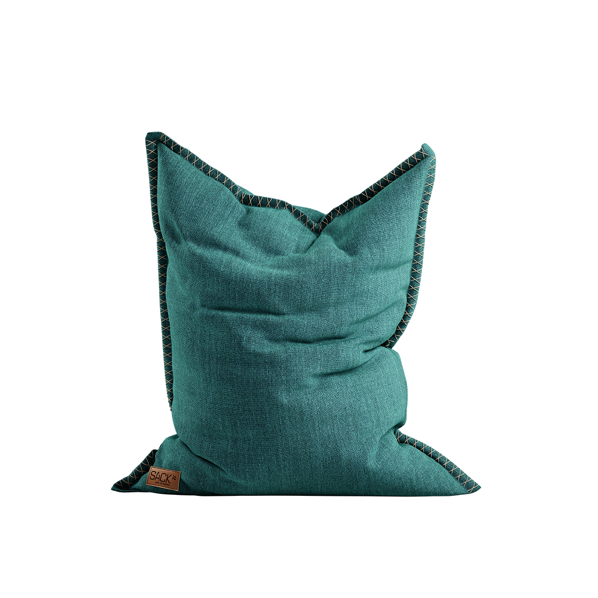Turquoise Cobana zitzak van sackit voor comfortabel loungen binnen en buiten met waterafstotende bekleding en stevig geweven randen