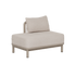 Kirra Lounge Sofa Open end right in Kirra Sand van sackit productfoto op een witte achtergrond