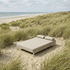 Kirra Double Sunbed van sackit buiten gestyled