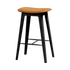 Nordic Bar Stool - Black Stained Oak
