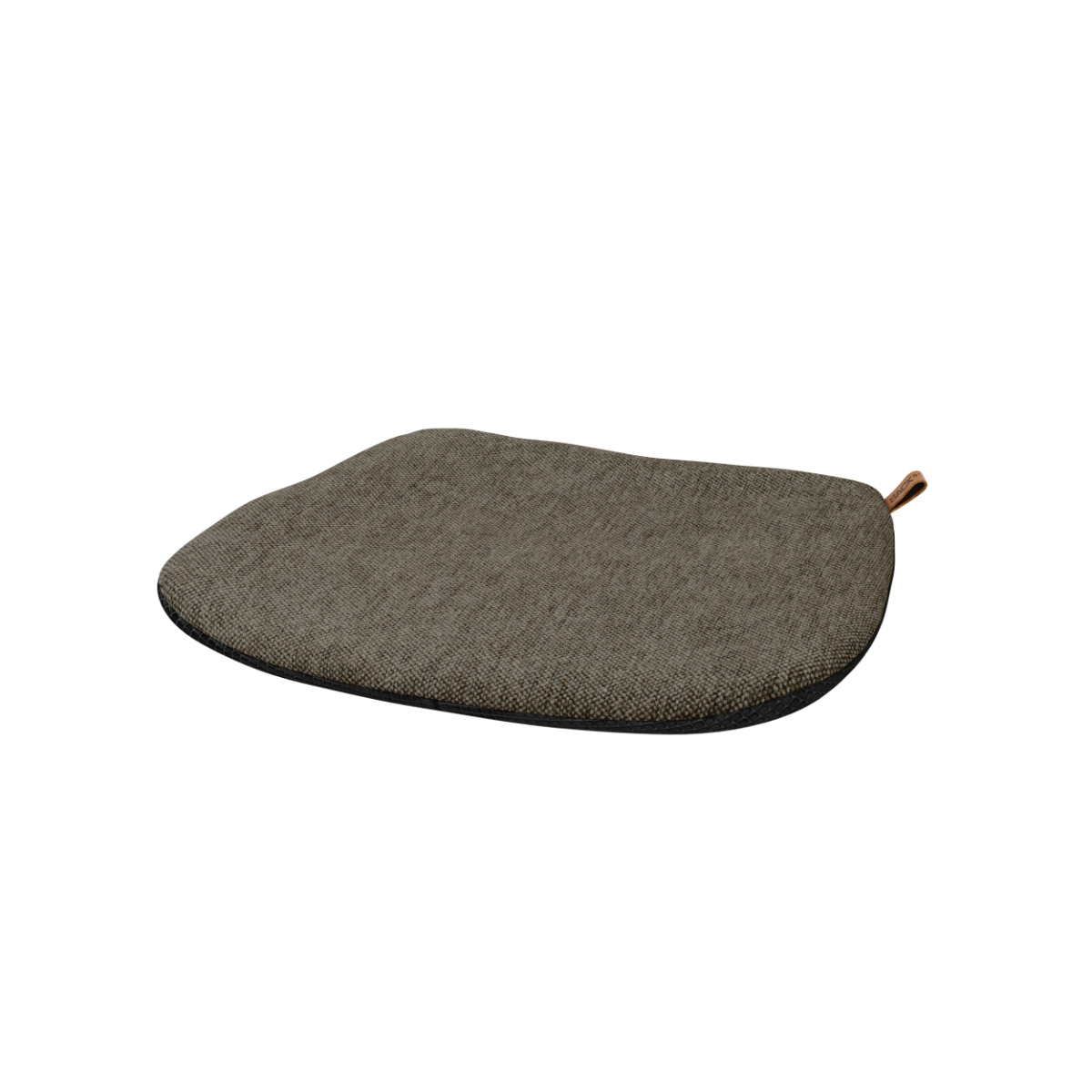 Donkergrijs buitenzitkussen op maat voor de Patio Chair no. One van sackit voor comfortabel buiten zitten en een stijlvolle zithoek in de tuin
