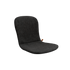 Donkergrijs zitkussen op maat voor de Patio Chair no One van sackit met zachte bekleding voor comfortabel buiten zitten in een moderne tuinstoel