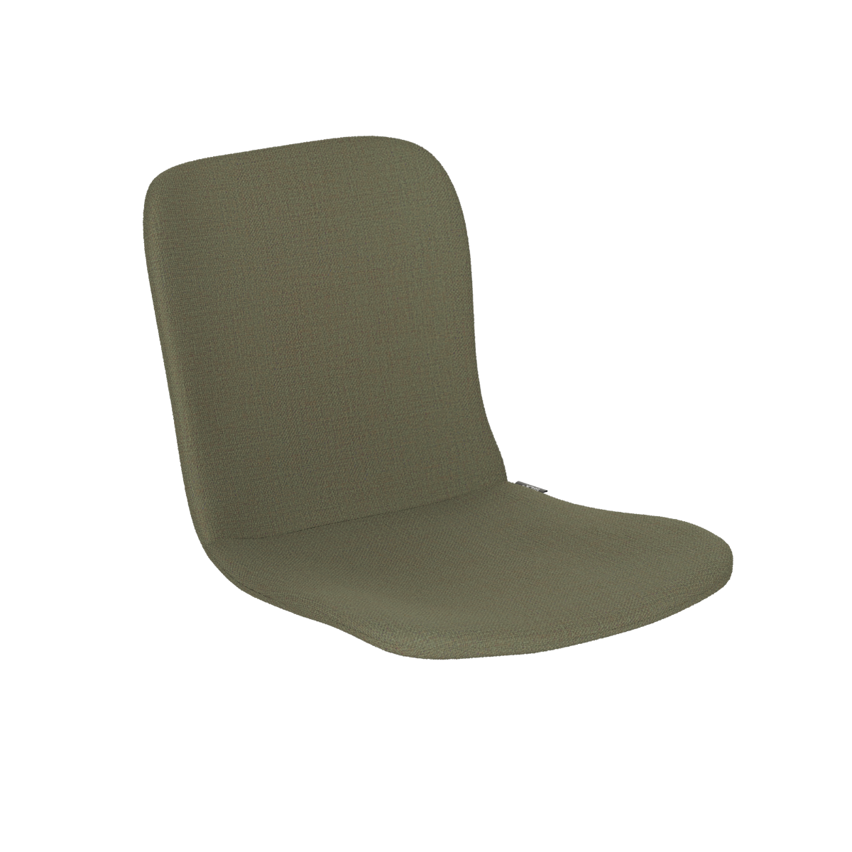 Olijfgroen overtrekkussen voor de Patio Chair no One van sackit voor comfortabel buiten zitten in Scandinavisch ontworpen tuinmeubilair