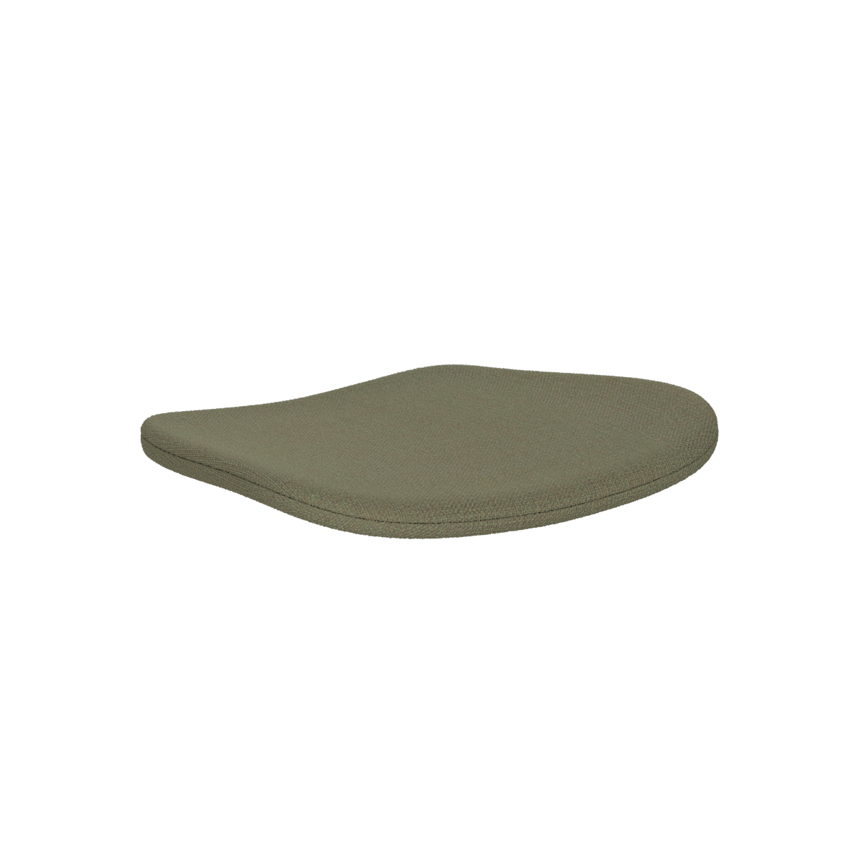 Olijfgroen zitkussen voor de Patio Chair no One van sackit geschikt voor comfortabel buiten zitten en ontworpen voor een weerbestendige Scandinavische tuin
