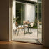 Kirra Café Table in olijfgroen van sackit buiten gestyled