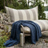 Mollis Lounge Chair in Renesse Taupe van sackit buiten gestyled