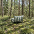 Mollis Lounge Chair in Renesse Olive van sackit buiten gestyled