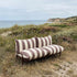 Mollis Lounge Sofa 2 Seater in Renesse Chestnut van sackit buiten gestyled
