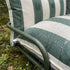 Mollis Lounge Sofa 2 Seater in Renesse Olive van sackit buiten gestyled