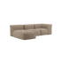 Soft Sofa Indoor - 3 Seater w/ Lounger