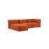 Soft Sofa Indoor - 3 Seater w/ Lounger