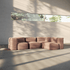 Soft Sofa Indoor - 4 Seater Corner Sofa