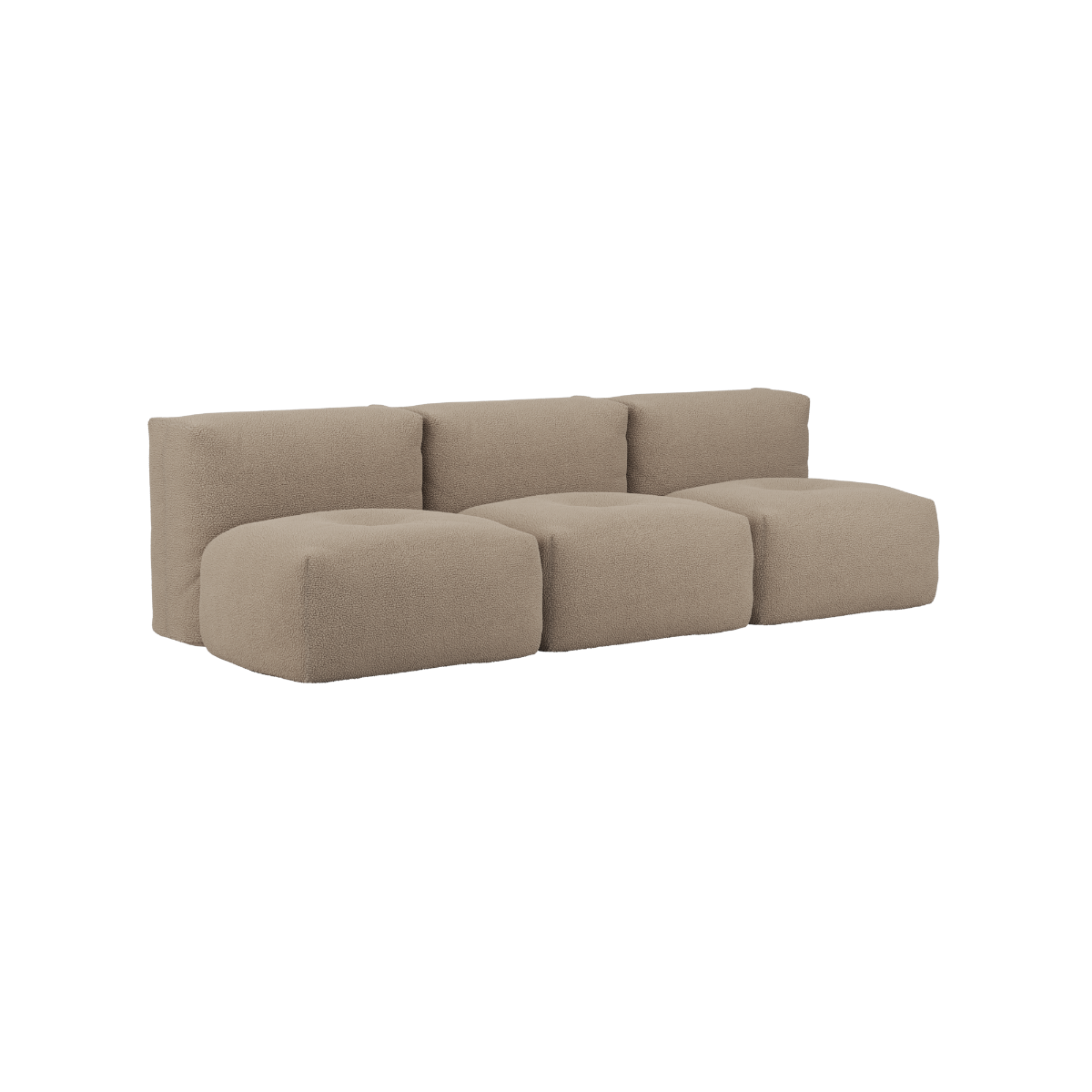 Soft Sofa Indoor - 3 Seater Open