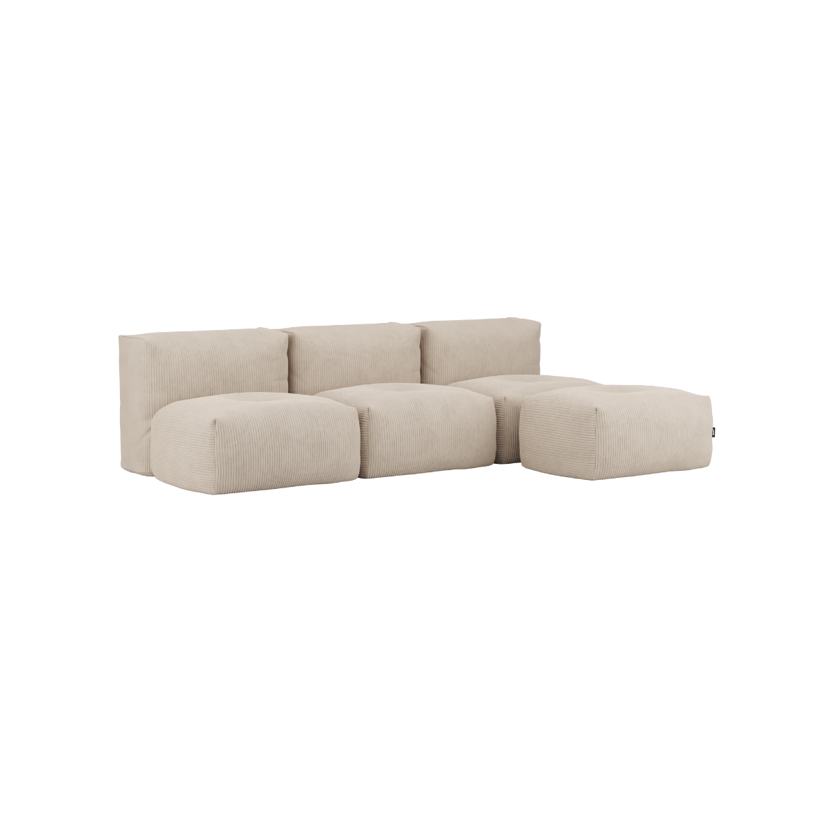 Soft Sofa Indoor - 3 Seater Open